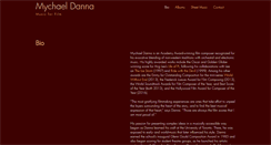 Desktop Screenshot of mychaeldanna.com